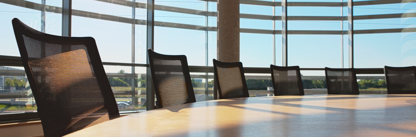 Modern meeting room