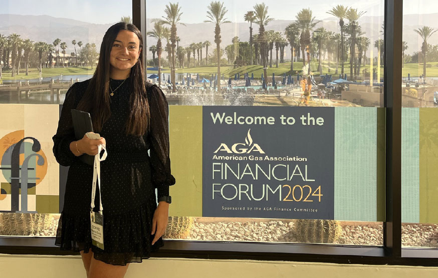 Attending the American Gas Association conference in Palm Desert, CA